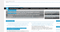 Desktop Screenshot of medicinapreventiva.info